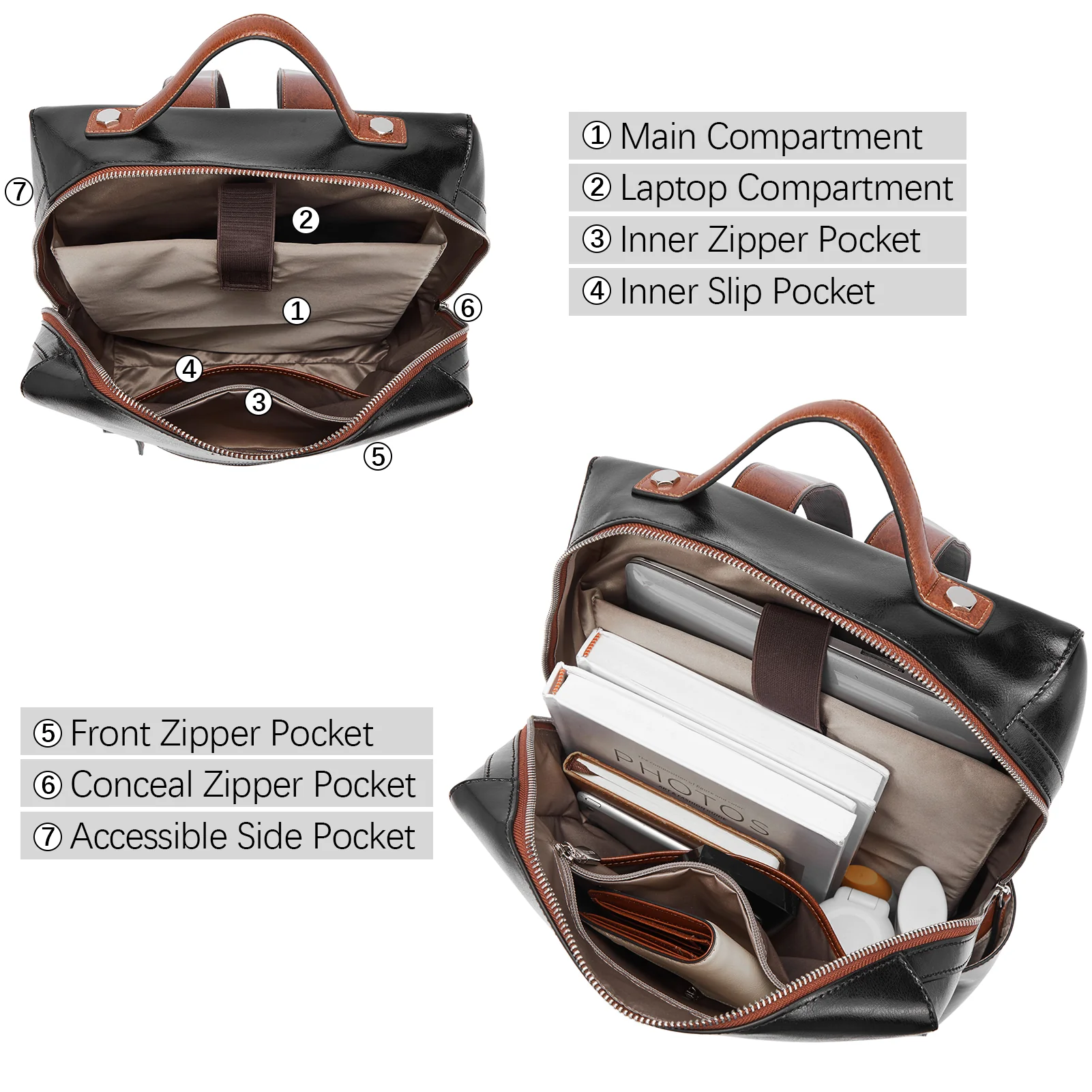 Baish backpack vintage - Eternity - Image 10