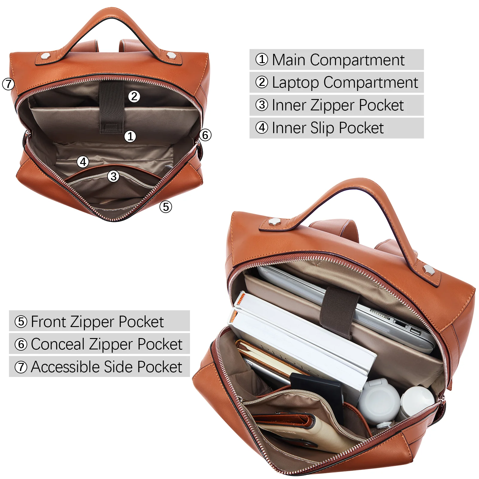 Baish backpack vintage - Eternity - Image 17