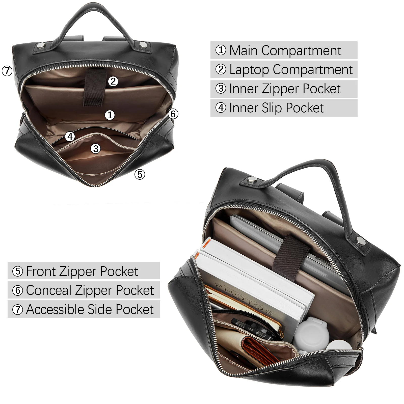 Baish backpack vintage - Eternity - Image 23