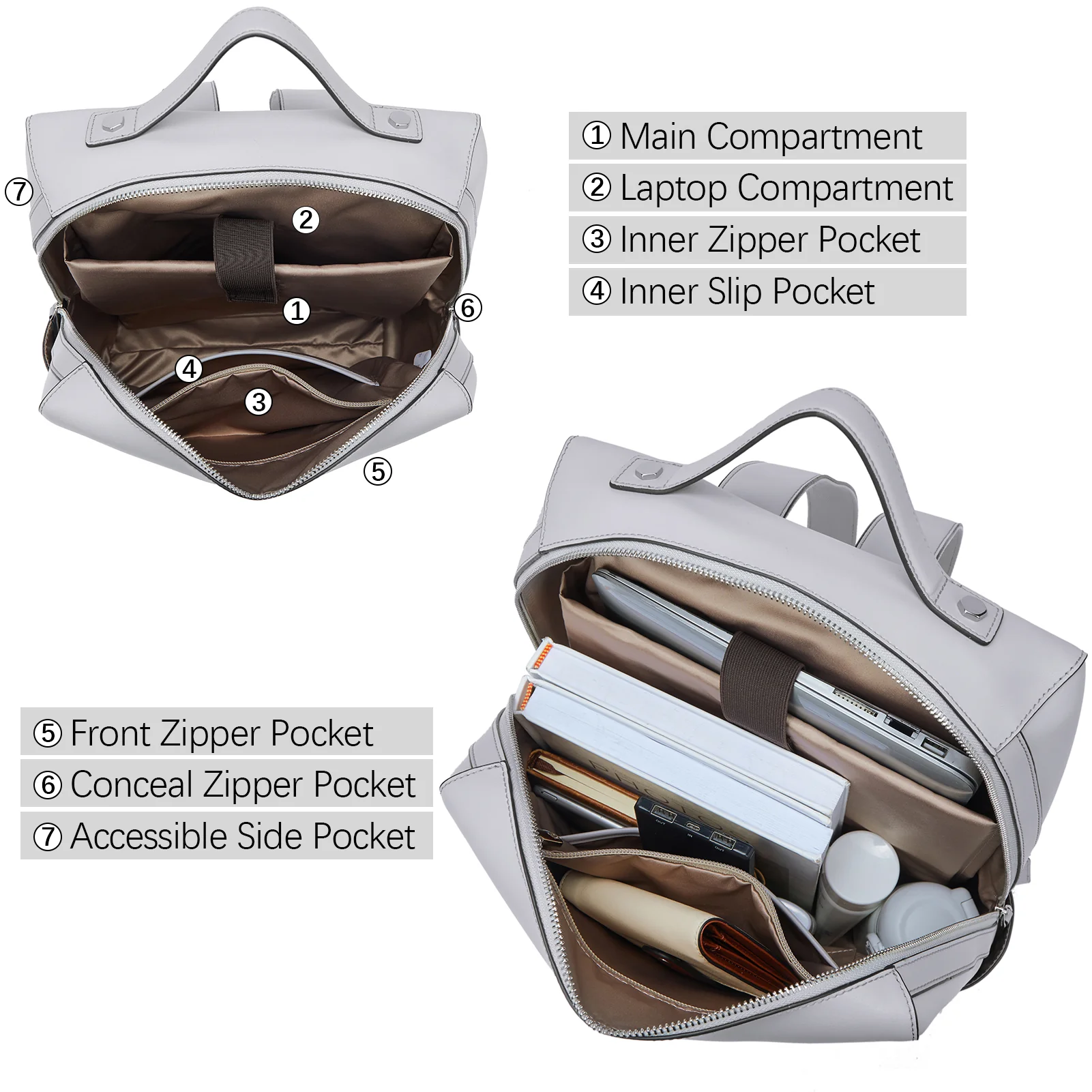 Baish backpack vintage - Eternity - Image 3