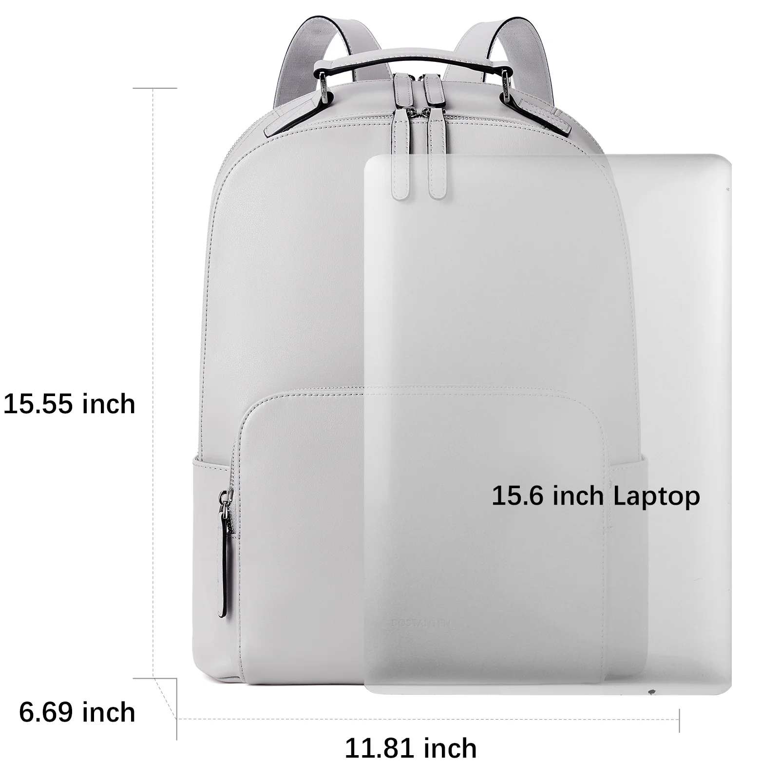 Nombongo Large Leather Backpack — Flexible - Image 10