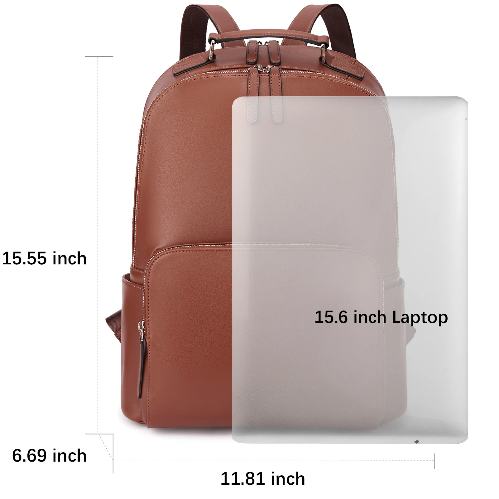 Nombongo Large Leather Backpack — Flexible - Image 17