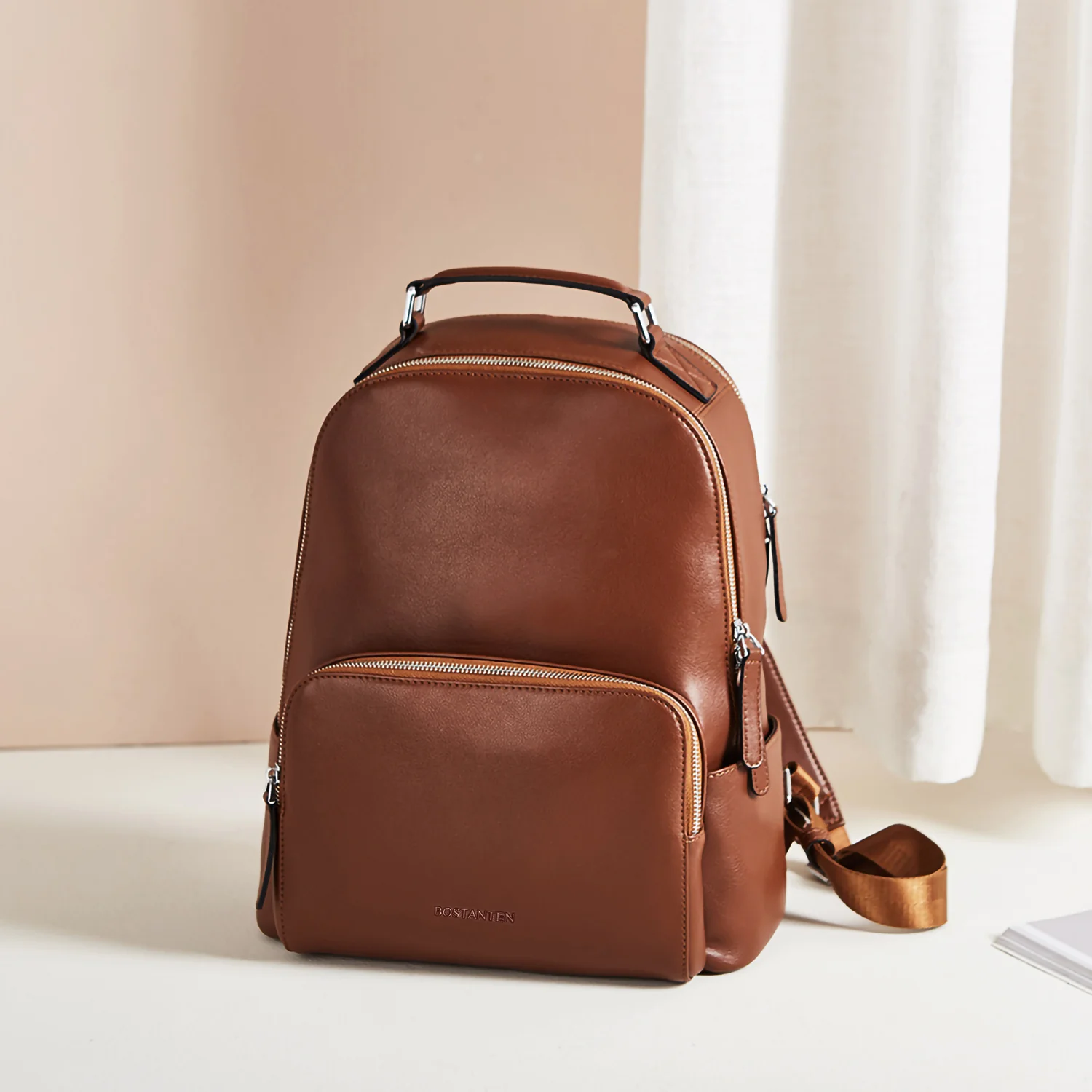 Nombongo Large Leather Backpack — Flexible - Image 23