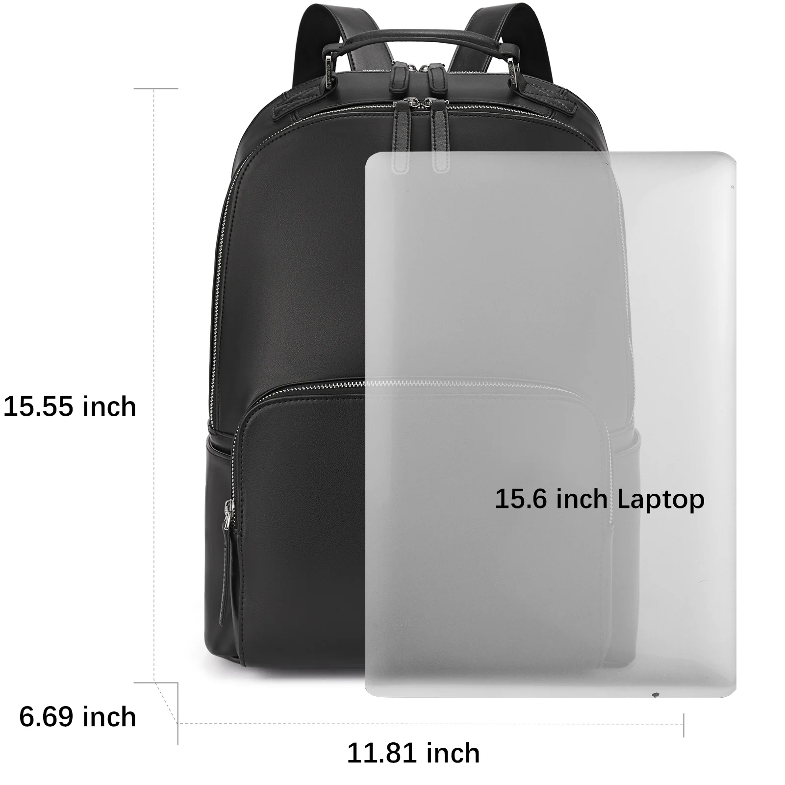 Nombongo Large Leather Backpack — Flexible - Image 26