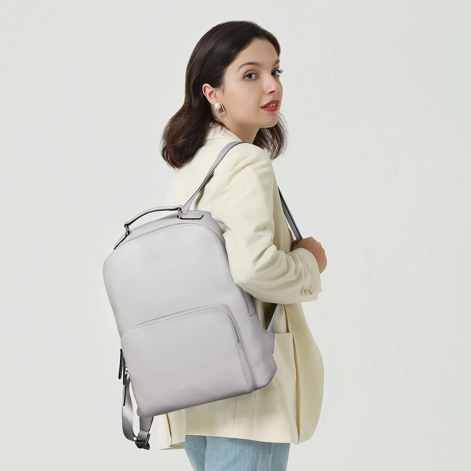 Nombongo Large Leather Backpack — Flexible - Image 9