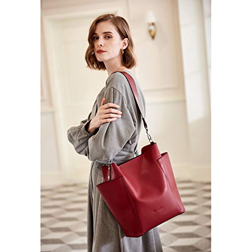 Lotty Functional and Fashionable Buttery Soft Leather Hobo Bag - Image 10