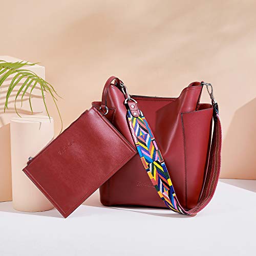 Lotty Functional and Fashionable Buttery Soft Leather Hobo Bag - Image 11