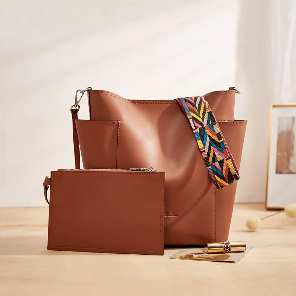 Lotty Functional and Fashionable Buttery Soft Leather Hobo Bag - Image 21