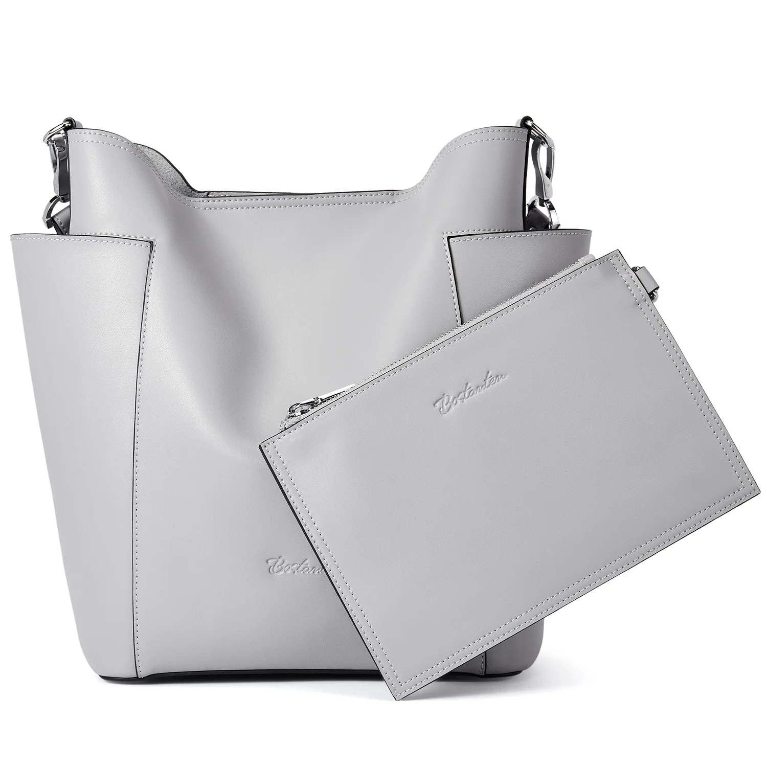 Lotty Functional and Fashionable Buttery Soft Leather Hobo Bag - Image 28