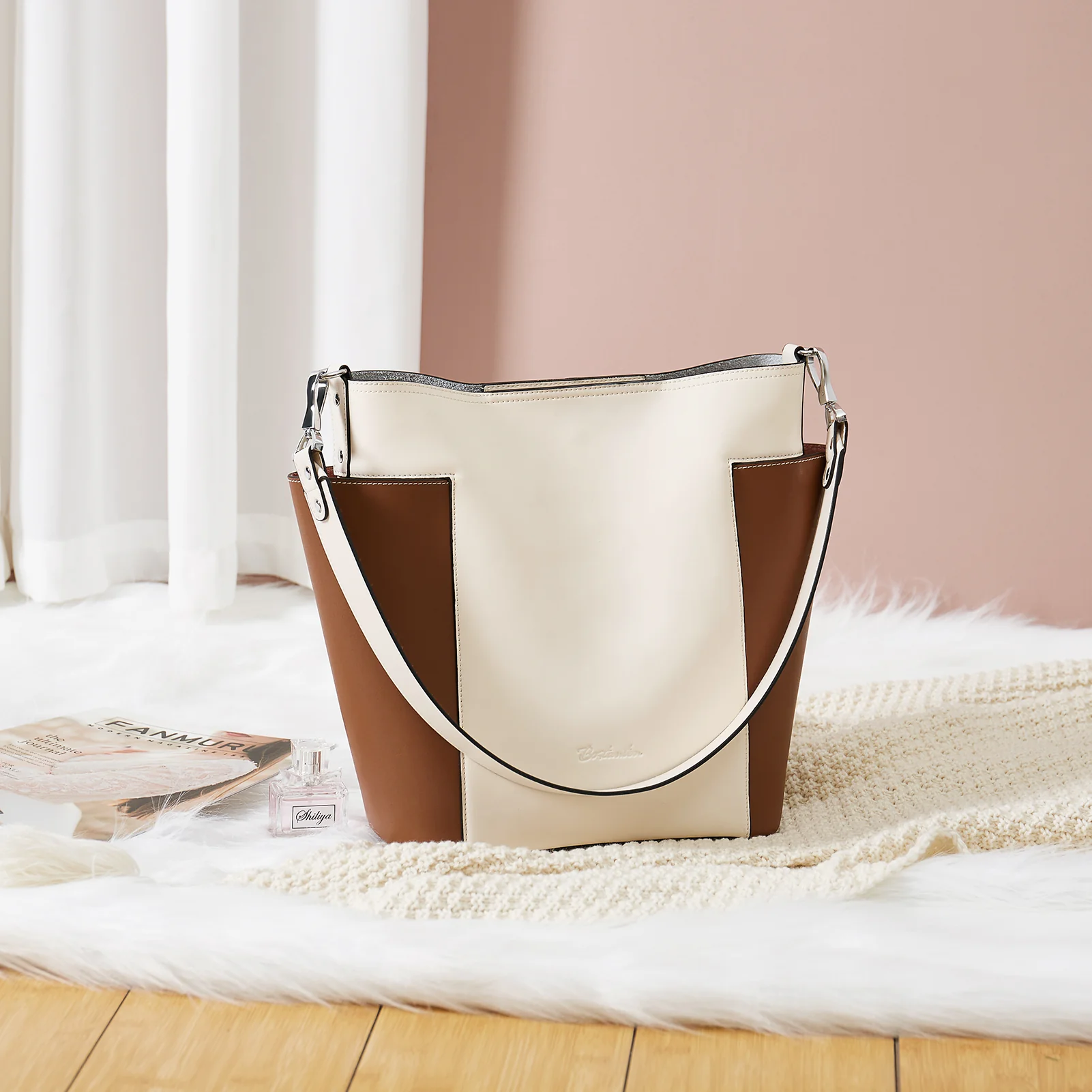 Lotty Functional and Fashionable Buttery Soft Leather Hobo Bag - Image 36