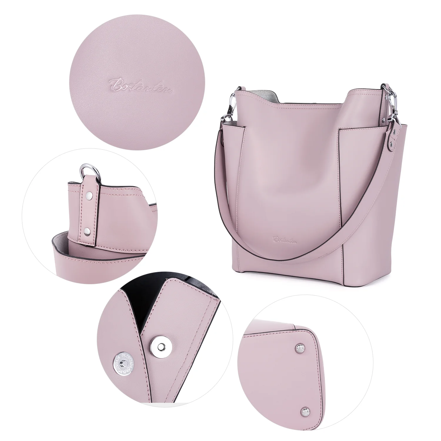 Lotty Functional and Fashionable Buttery Soft Leather Hobo Bag - Image 54