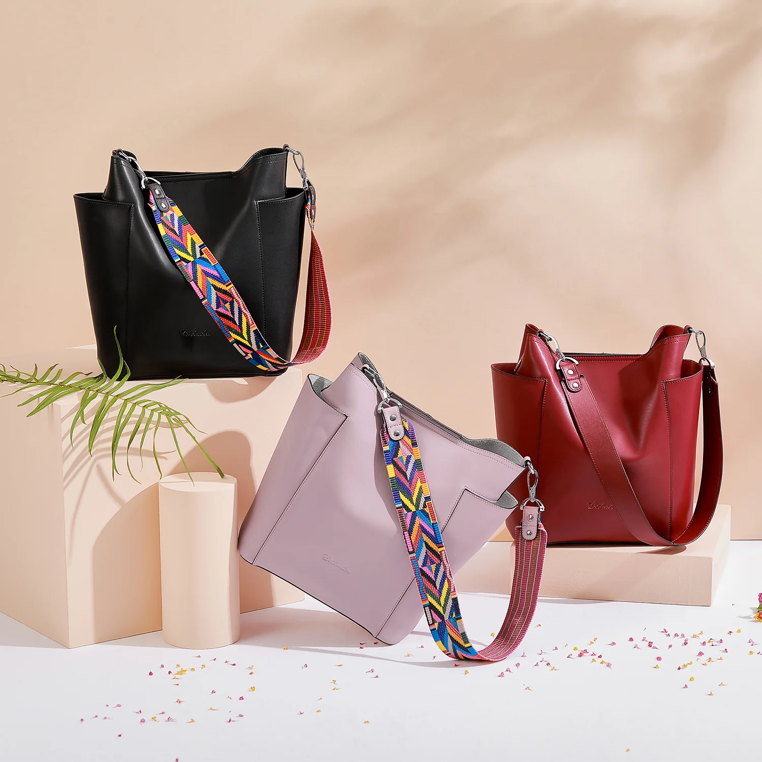 Lotty Functional and Fashionable Buttery Soft Leather Hobo Bag - Image 55