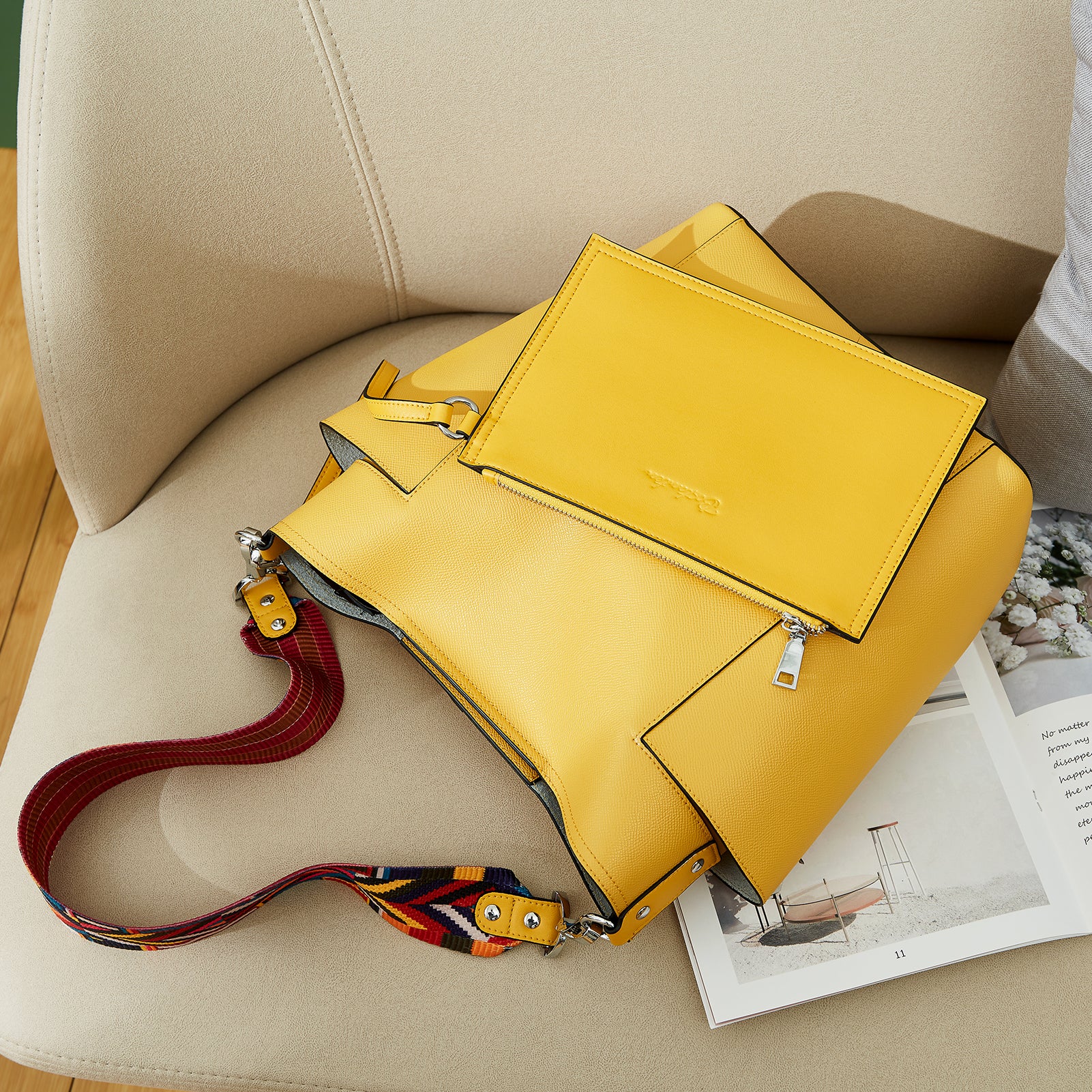 Lotty Functional and Fashionable Buttery Soft Leather Hobo Bag - Image 57