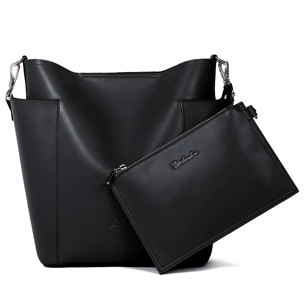 Lotty Functional and Fashionable Buttery Soft Leather Hobo Bag - Image 6
