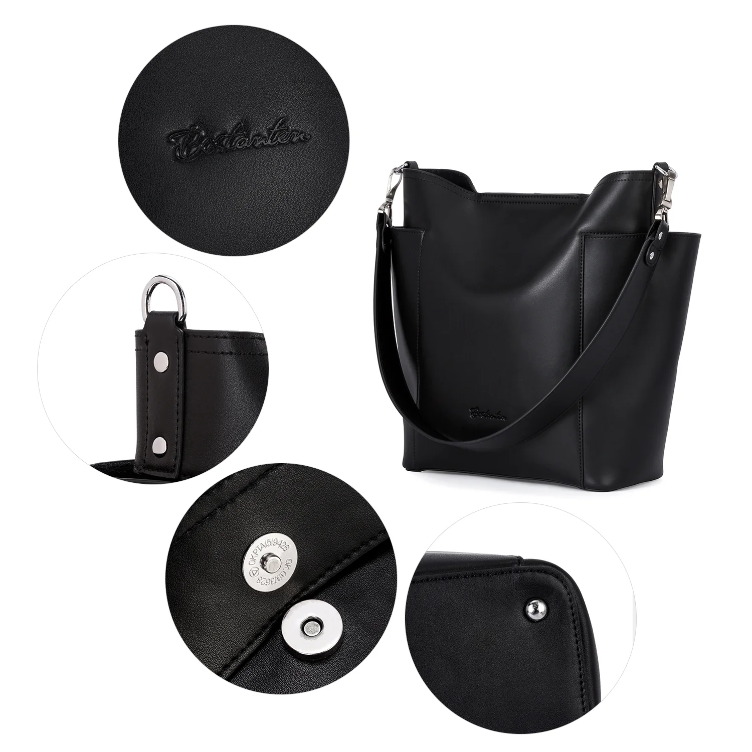 Lotty Functional and Fashionable Buttery Soft Leather Hobo Bag - Image 7