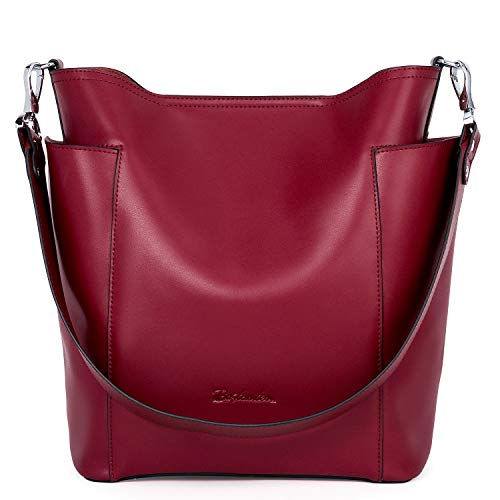 Lotty Functional and Fashionable Buttery Soft Leather Hobo Bag - Image 9