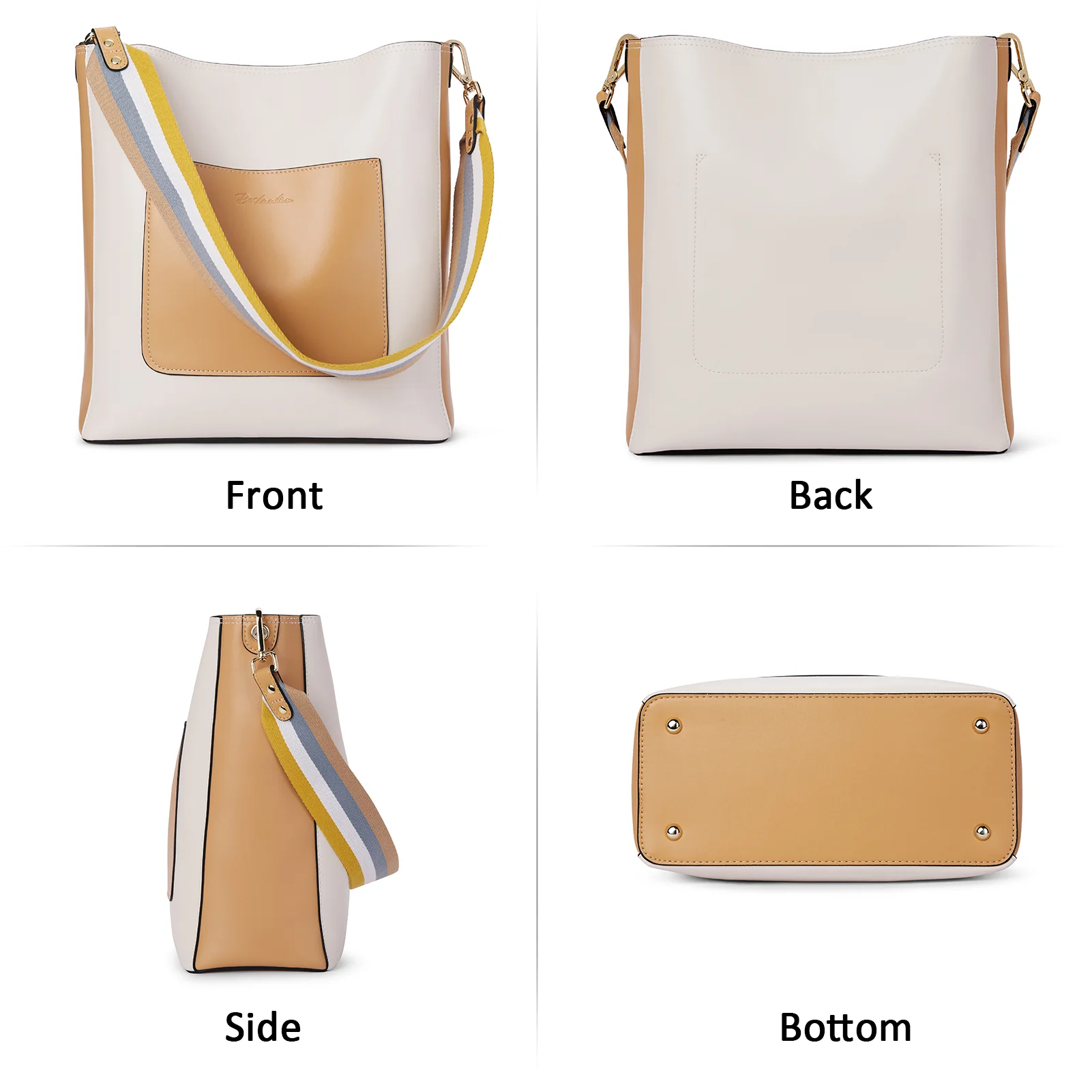 Lotty Luxurious Women's Leather Hobo Handbag - Handcrafted with Attention to Detail - Image 17