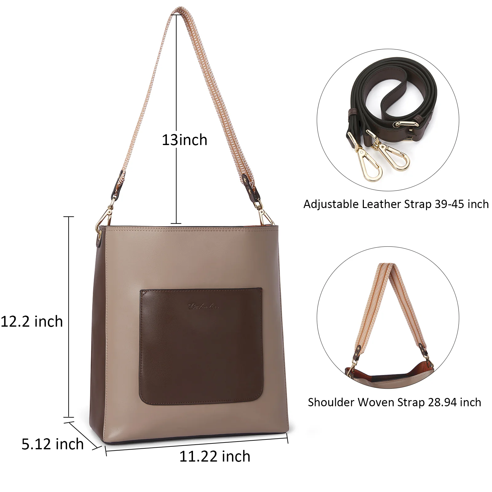 Lotty Luxurious Women's Leather Hobo Handbag - Handcrafted with Attention to Detail - Image 5