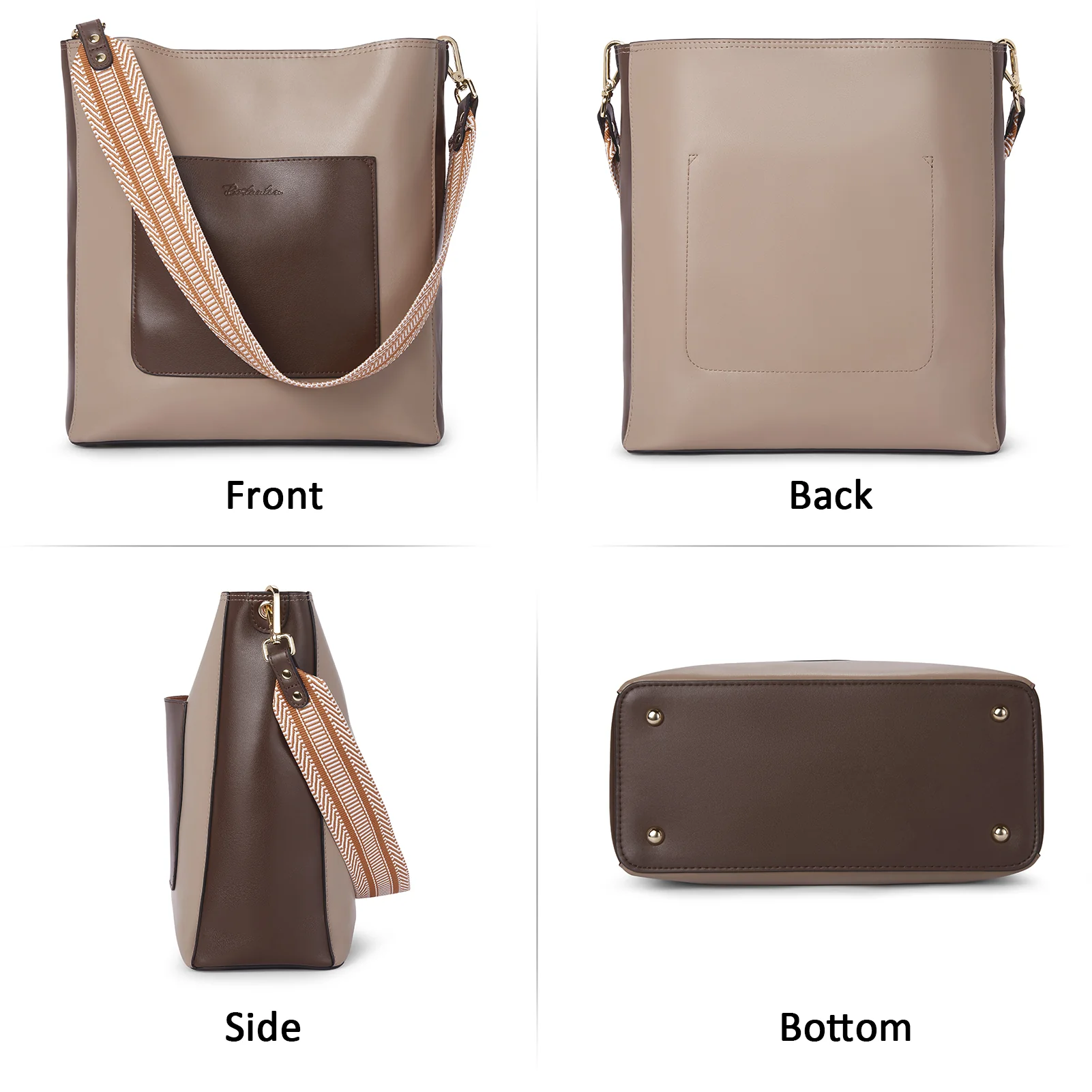 Lotty Luxurious Women's Leather Hobo Handbag - Handcrafted with Attention to Detail - Image 9