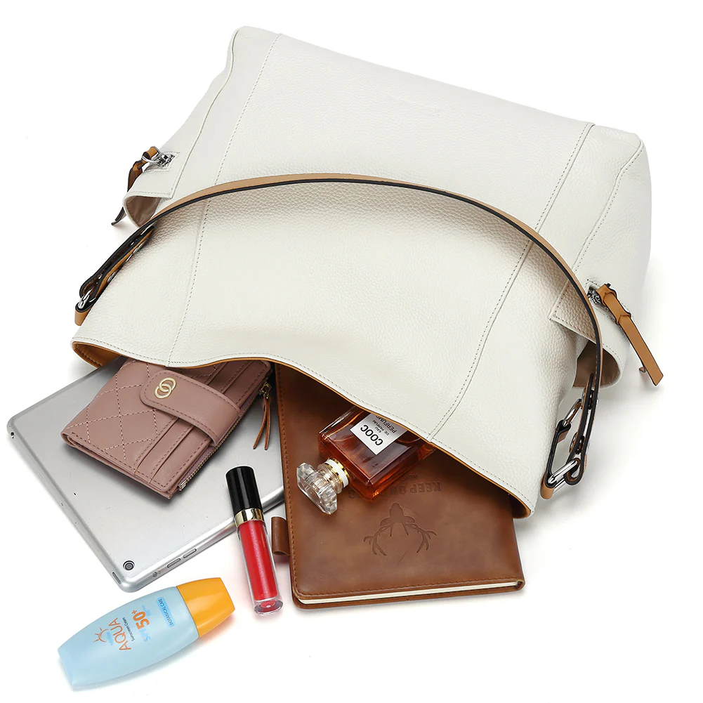 Kweli Multi-Functional Convertible Hobo Shoulder Bag with Handy Side Zipper Pocket - Image 3