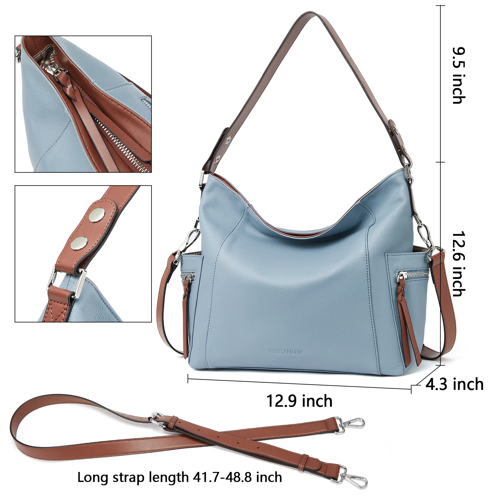 Kweli Genuine Leather Hobo Purses - Quality and Style in One - Image 11