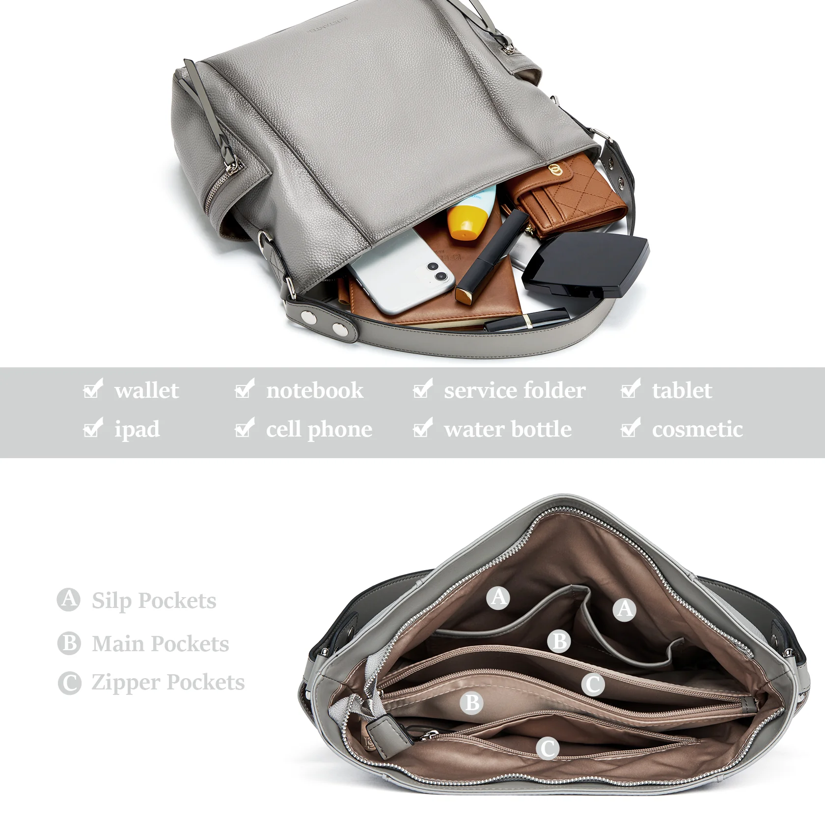 Kweli Genuine Leather Hobo Purses - Quality and Style in One - Image 19