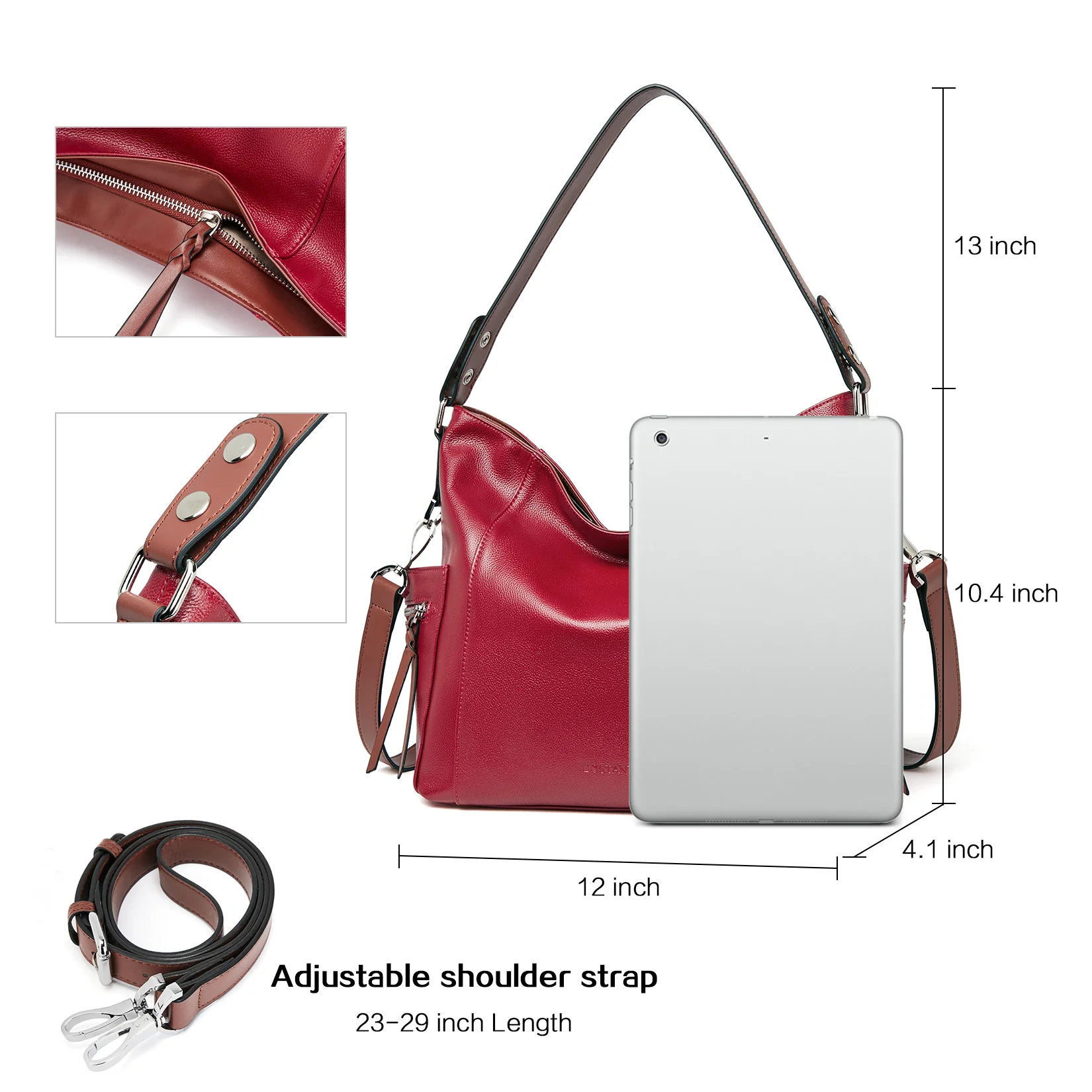 Kweli Genuine Leather Hobo Purses - Quality and Style in One - Image 22