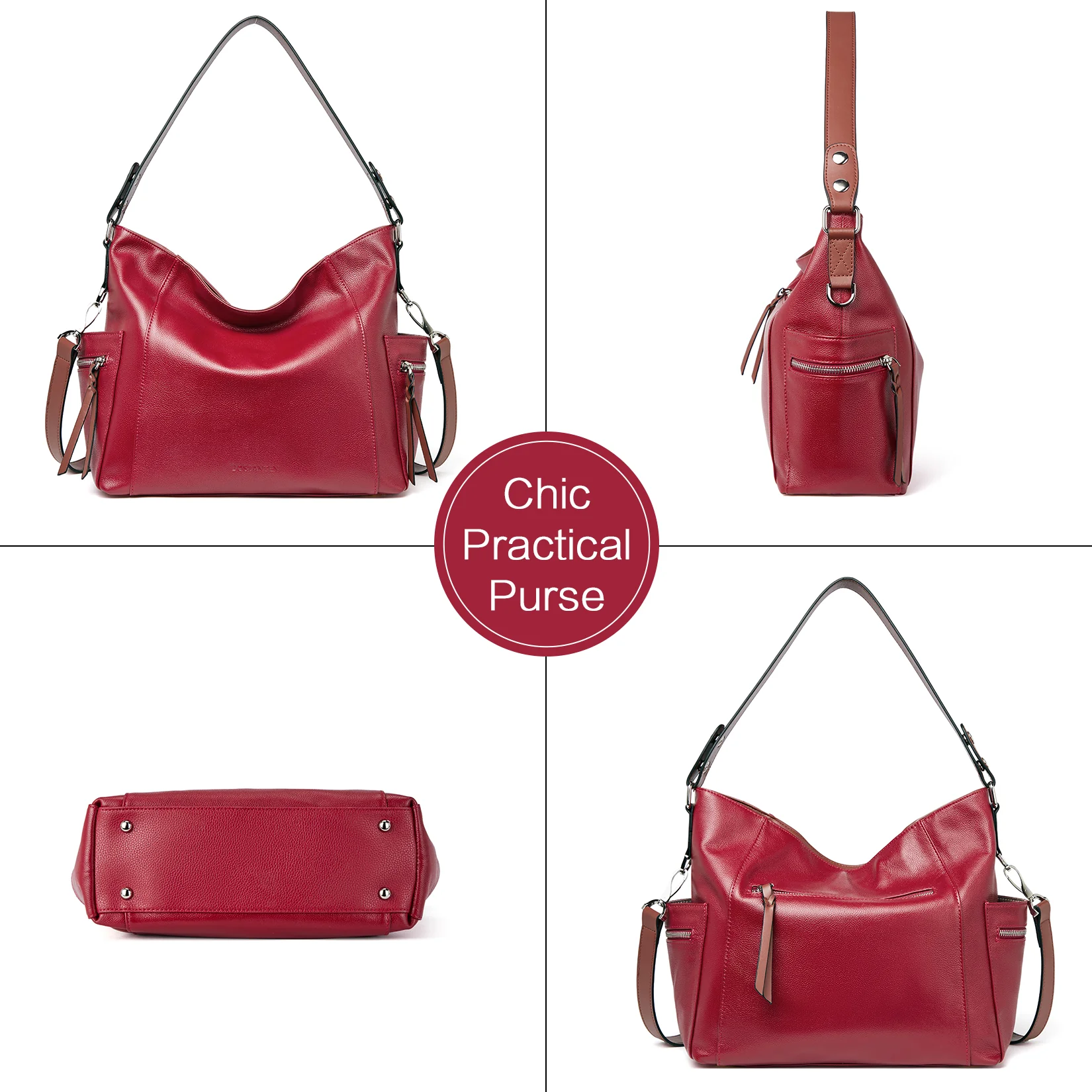 Kweli Genuine Leather Hobo Purses - Quality and Style in One - Image 24