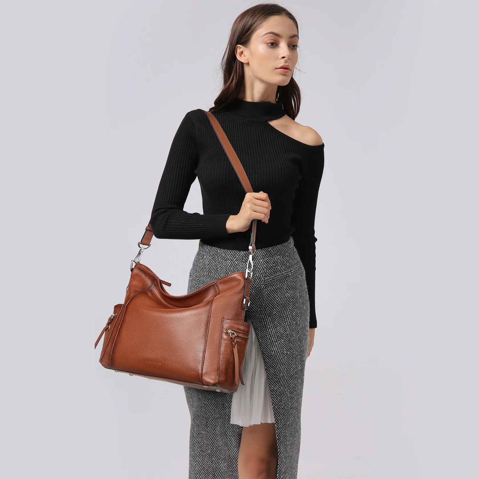 Kweli Genuine Leather Hobo Purses - Quality and Style in One - Image 27