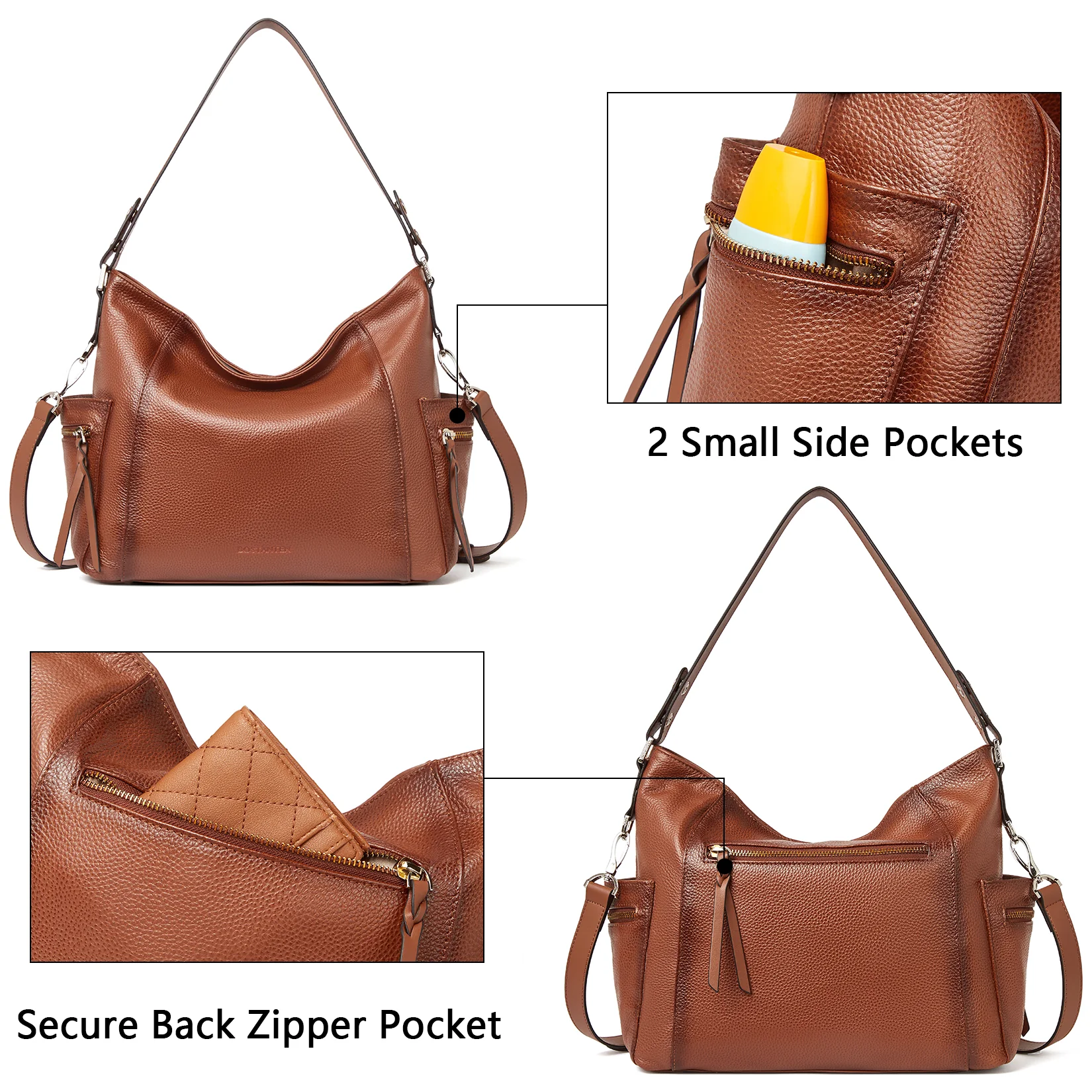 Kweli Genuine Leather Hobo Purses - Quality and Style in One - Image 28