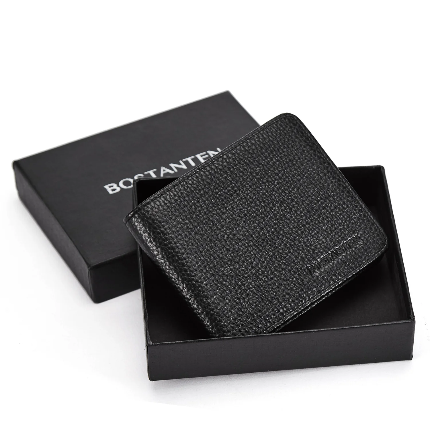 Premium Leather Wallet with 2 ID Window and Coin Slot for Men - Image 2