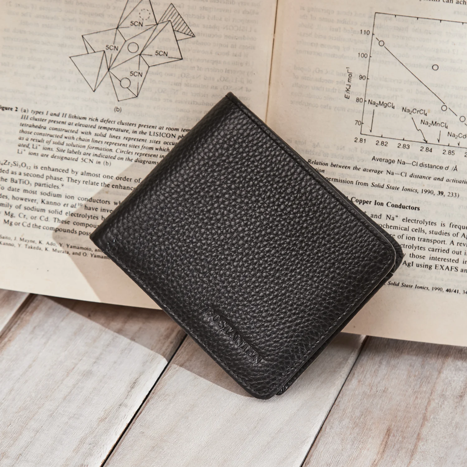 Premium Leather Wallet with 2 ID Window and Coin Slot for Men - Image 4