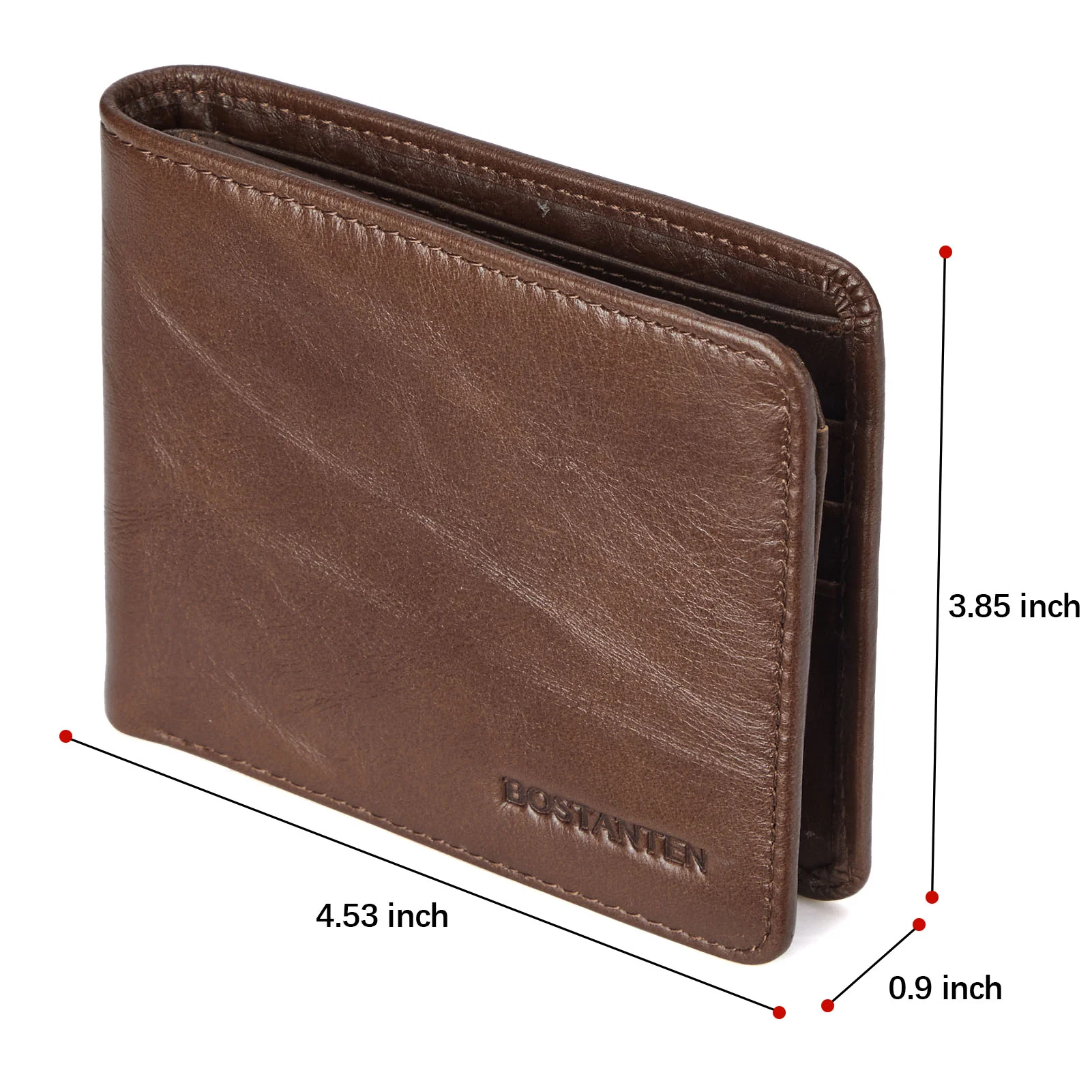 Slim Italian Leather RFID Wallet for Men - Keep Your Cards Safe and Secure - Image 11