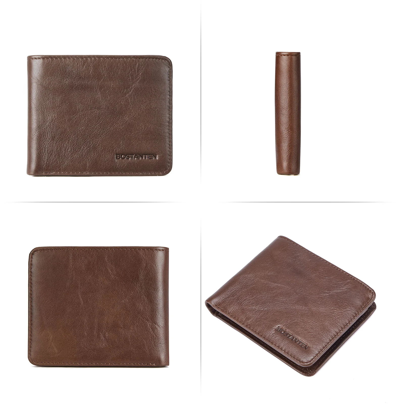Slim Italian Leather RFID Wallet for Men - Keep Your Cards Safe and Secure - Image 16