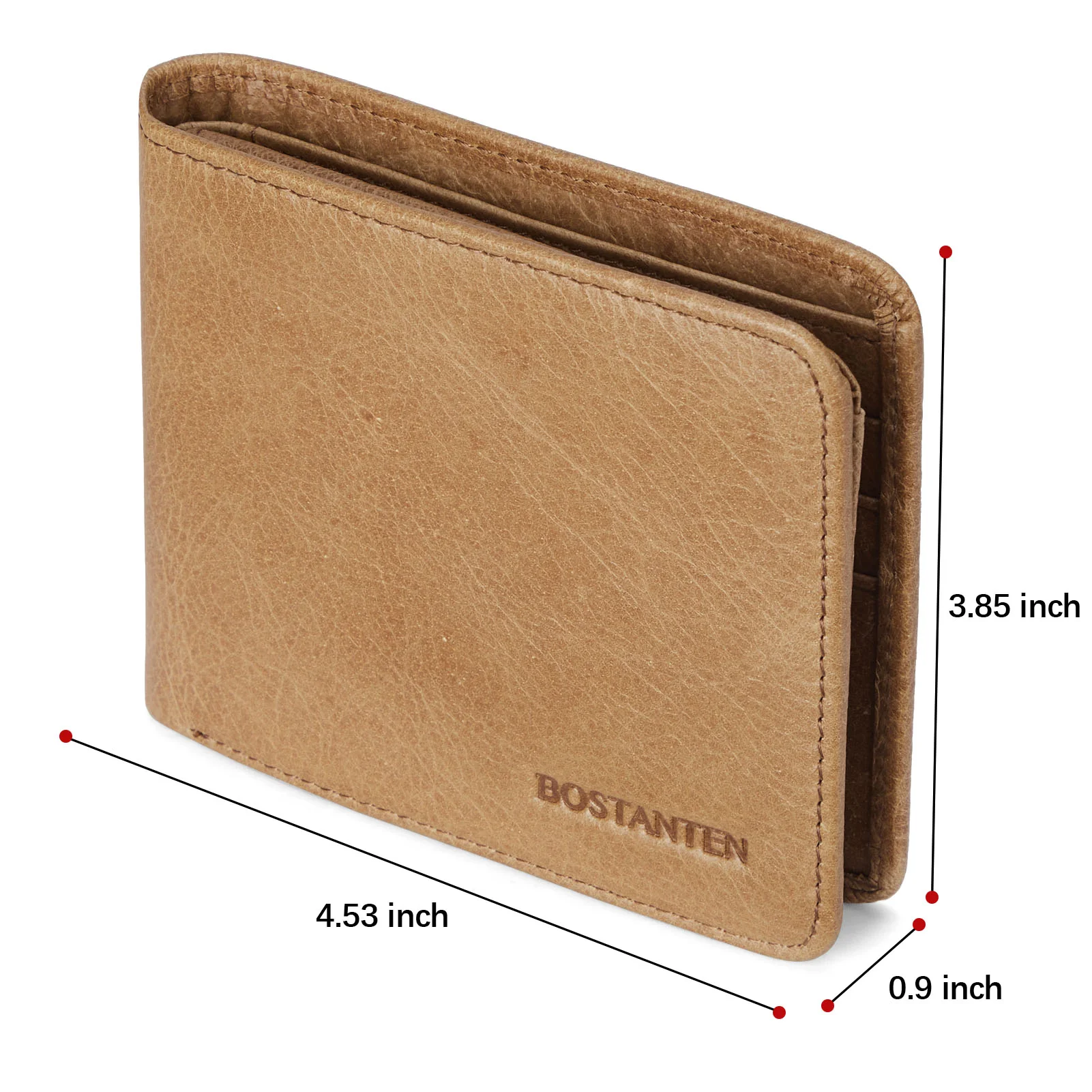 Slim Italian Leather RFID Wallet for Men - Keep Your Cards Safe and Secure - Image 3