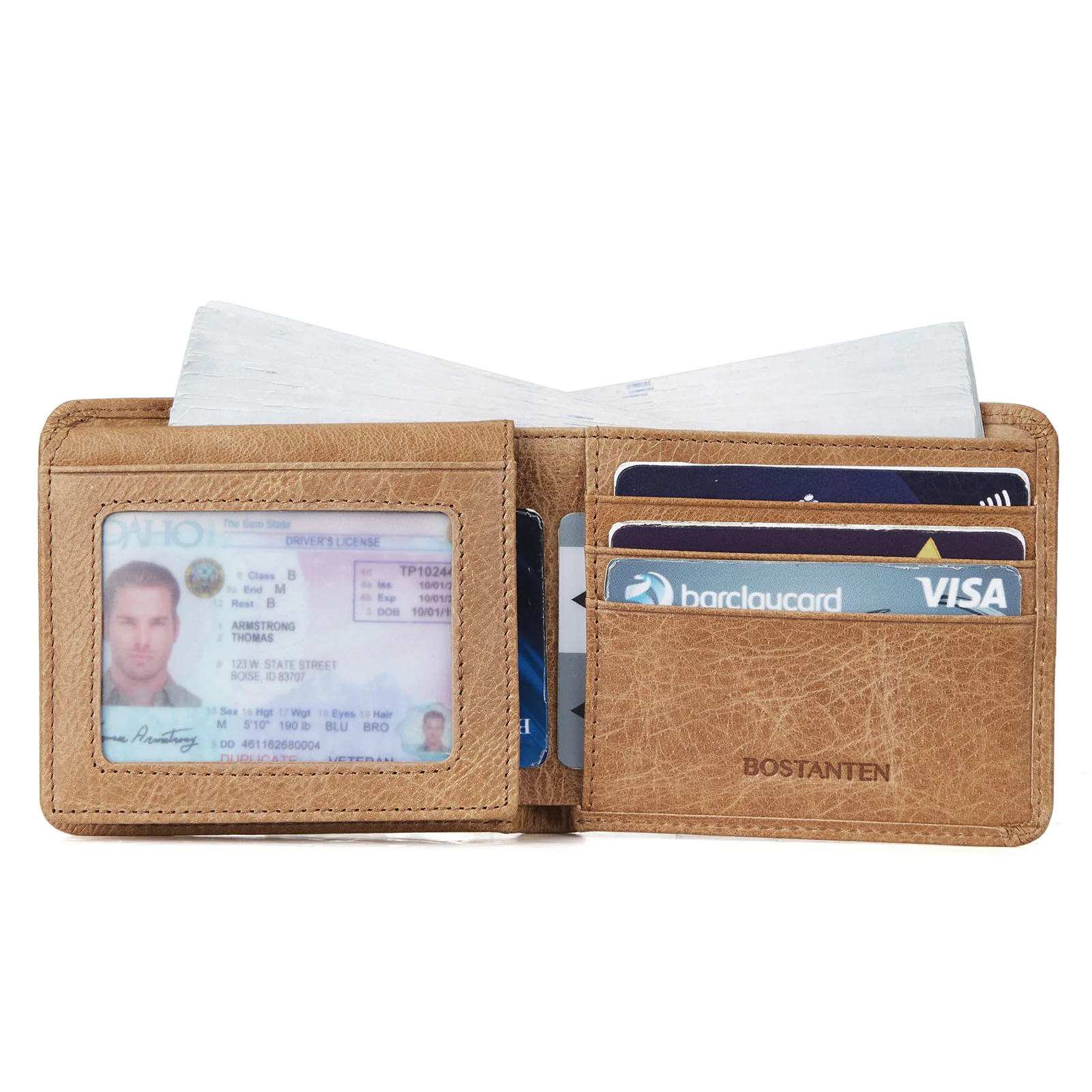Slim Italian Leather RFID Wallet for Men - Keep Your Cards Safe and Secure - Image 7