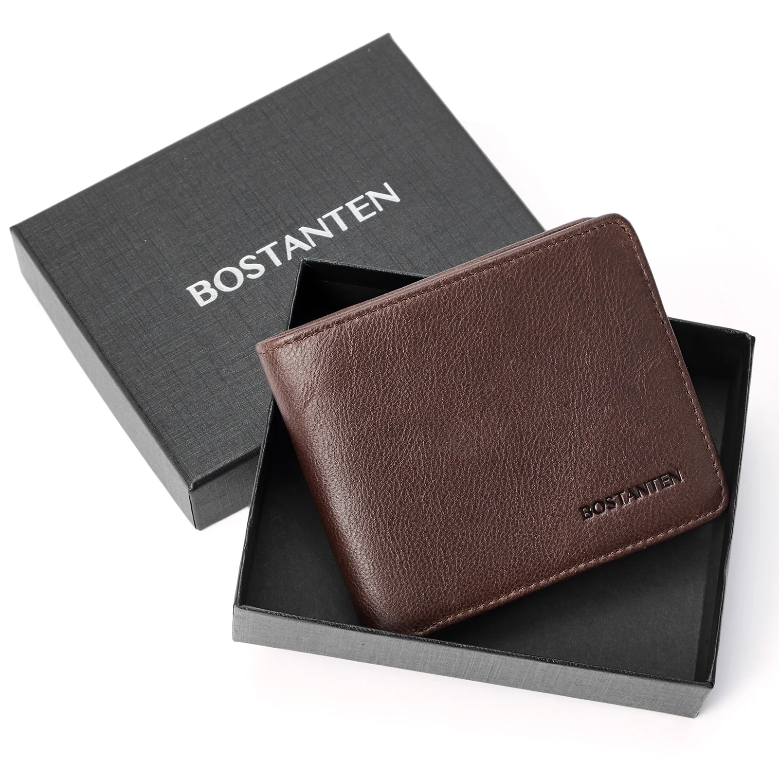 Rozenn RFID Leather Wallet For Men —— Slim - Image 11