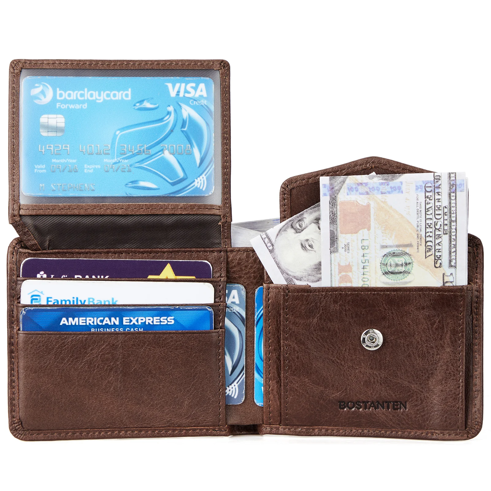 Rozenn RFID Leather Wallet For Men —— Slim - Image 15