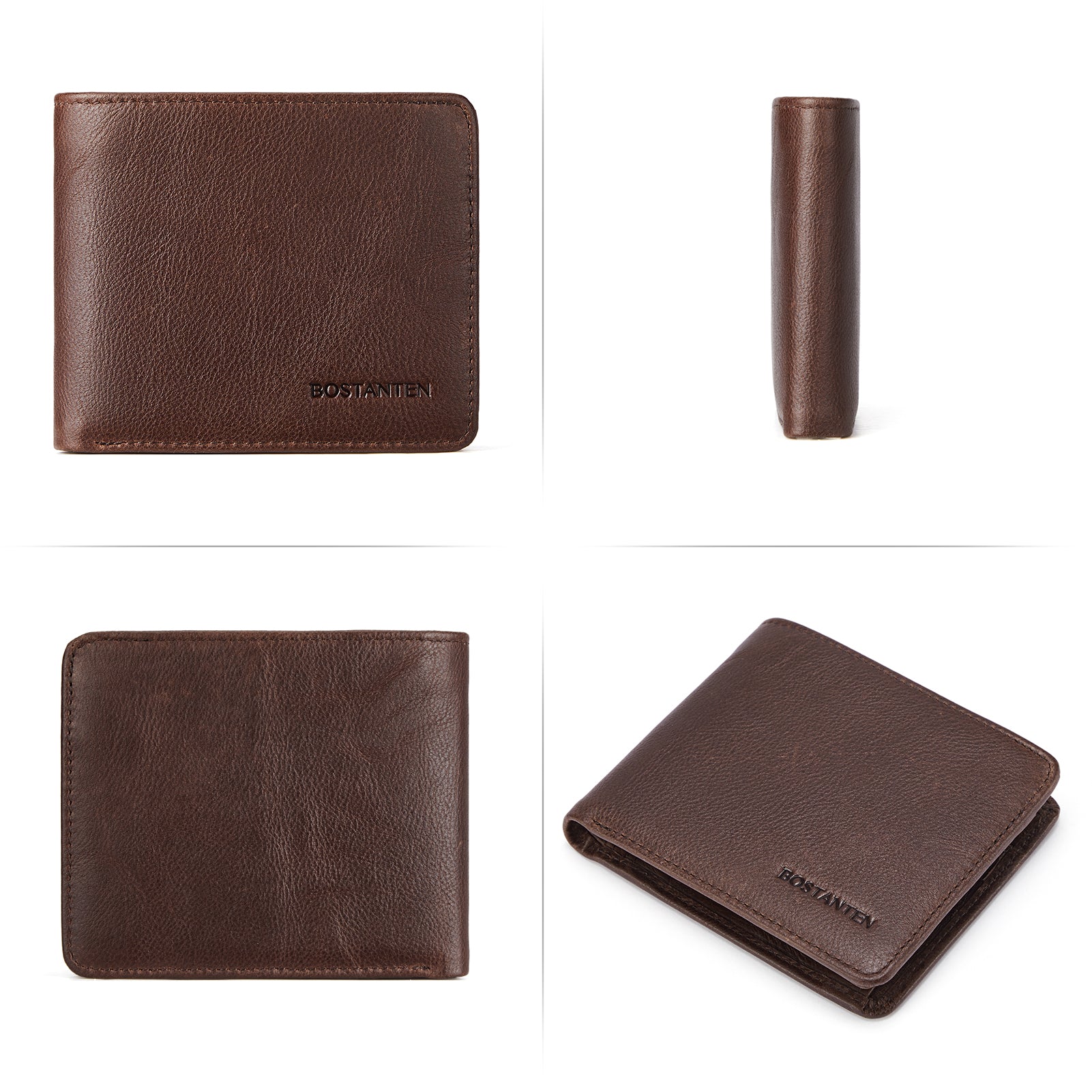Rozenn RFID Leather Wallet For Men —— Slim - Image 16
