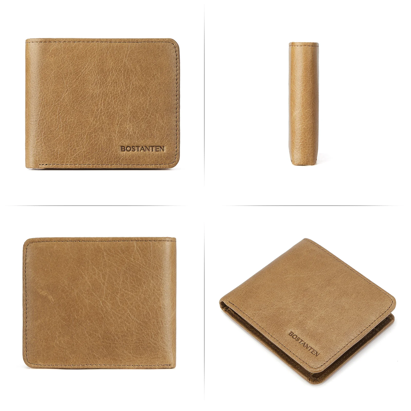 Rozenn RFID Leather Wallet For Men —— Slim - Image 8