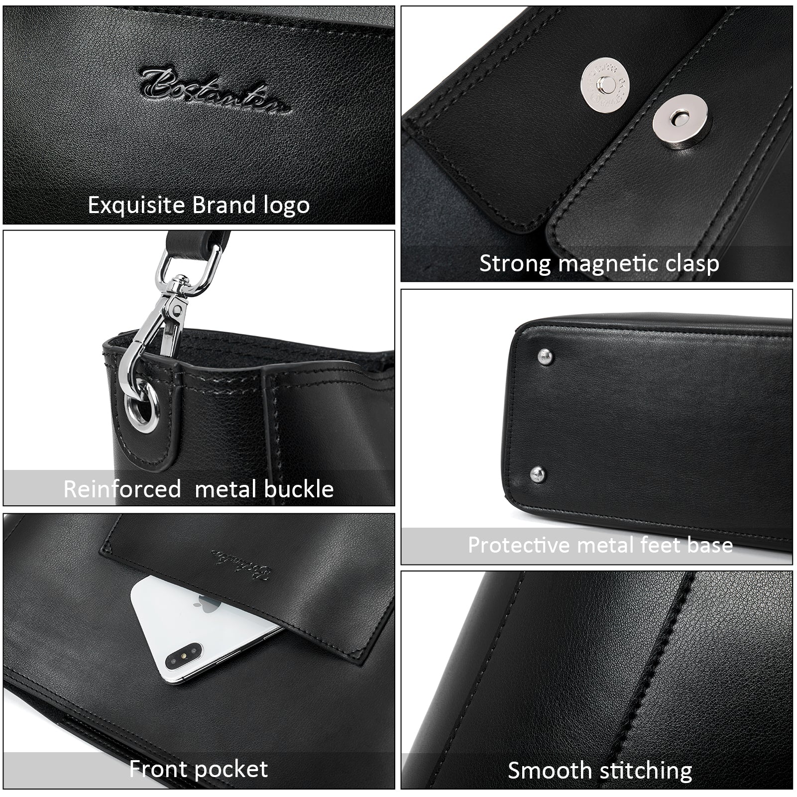 Lotty Genuine Leather Hobo Handbag - Soft & Supple with Adjustable Strap - Image 17