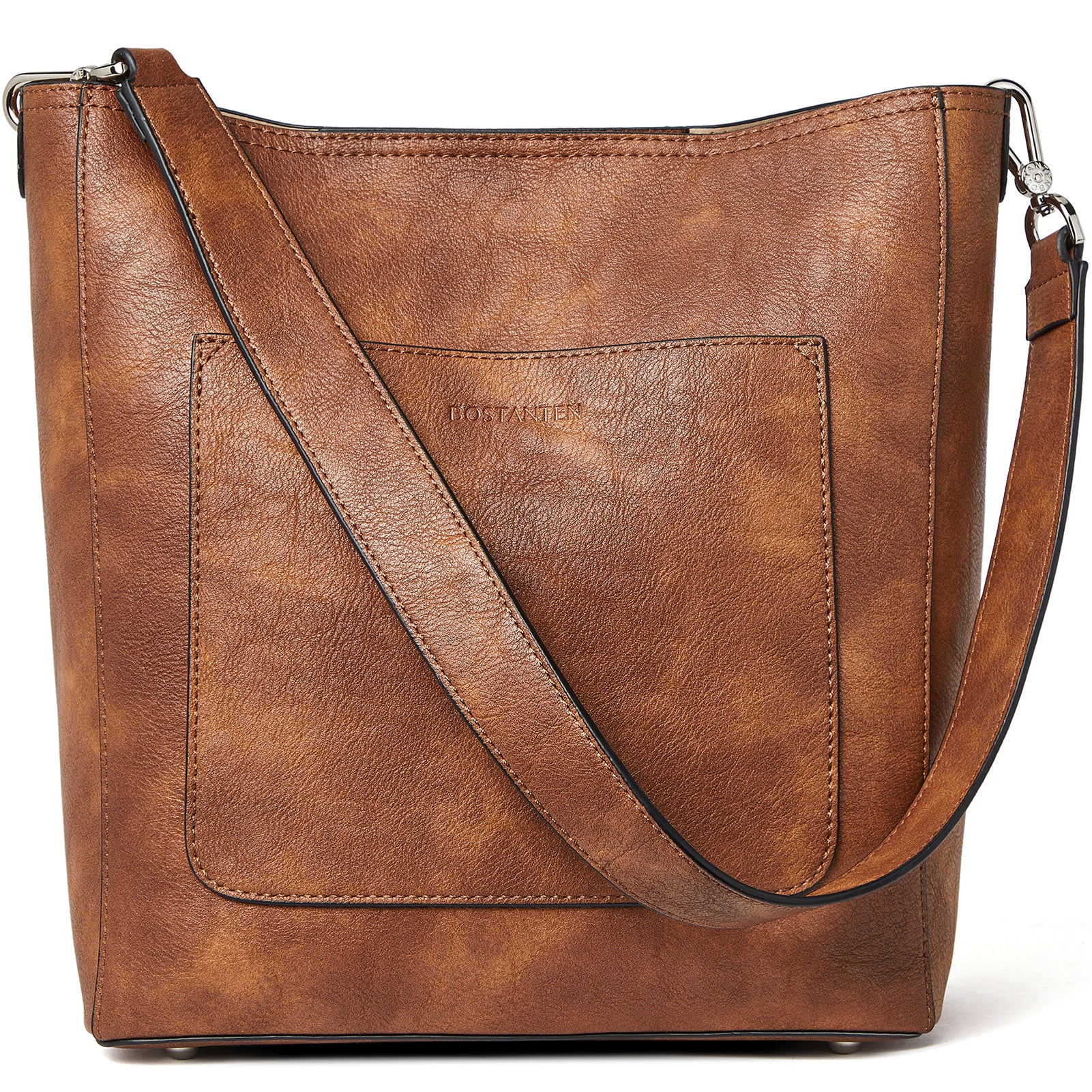 Lotty Genuine Leather Hobo Handbag - Soft & Supple with Adjustable Strap - Image 26