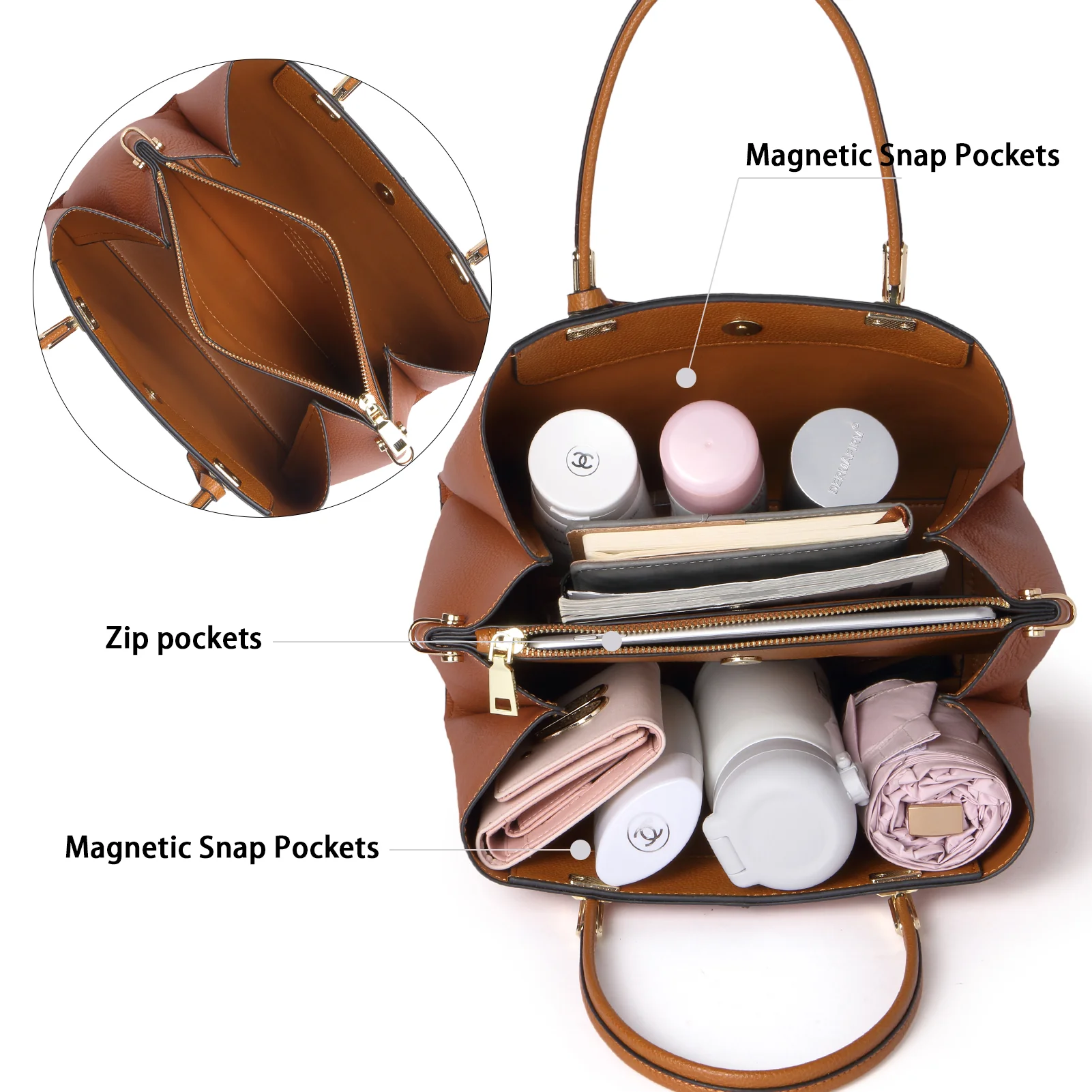 Cruze Designer Soft Leather Handbag: Timeless Style - Image 10