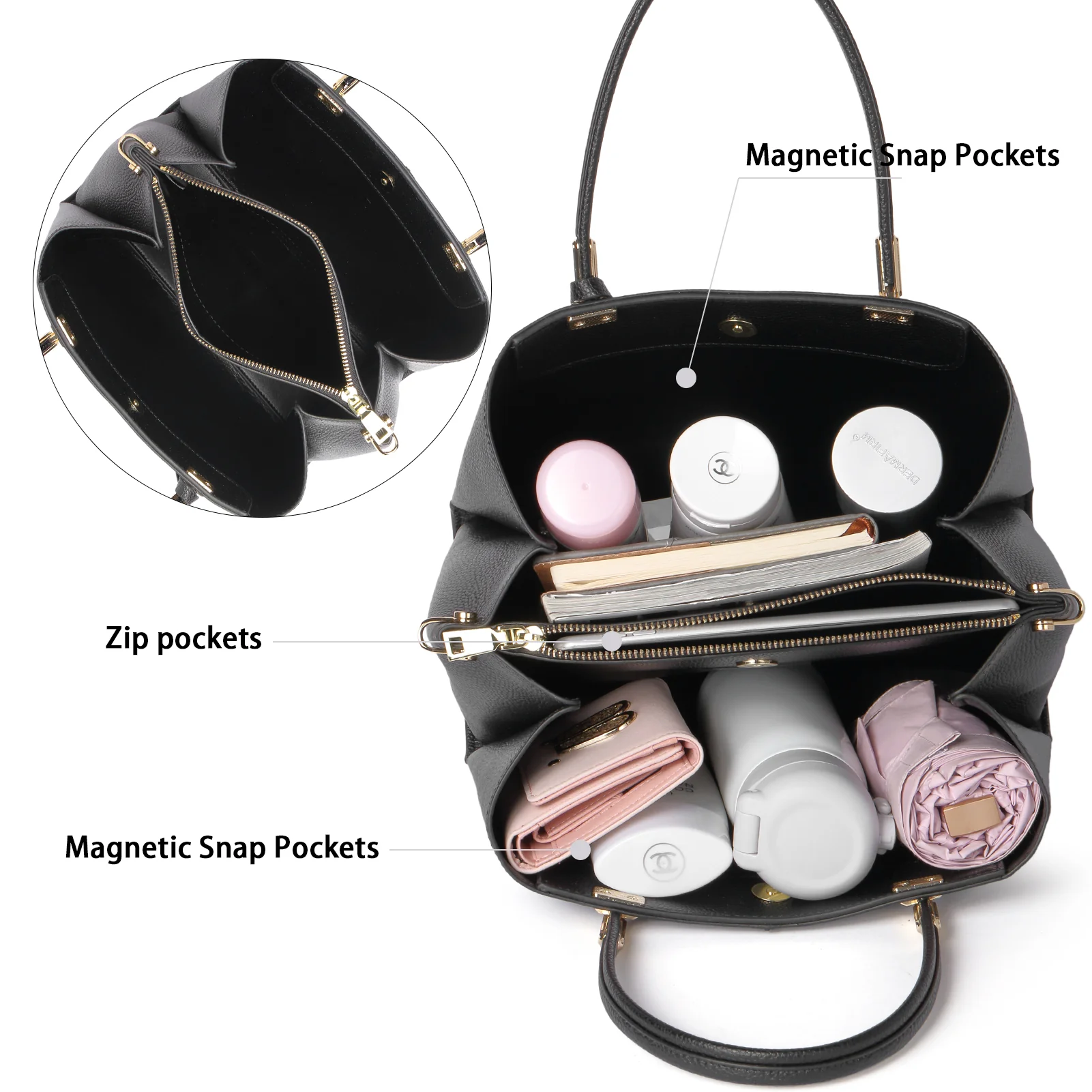 Cruze Designer Soft Leather Handbag: Timeless Style - Image 2