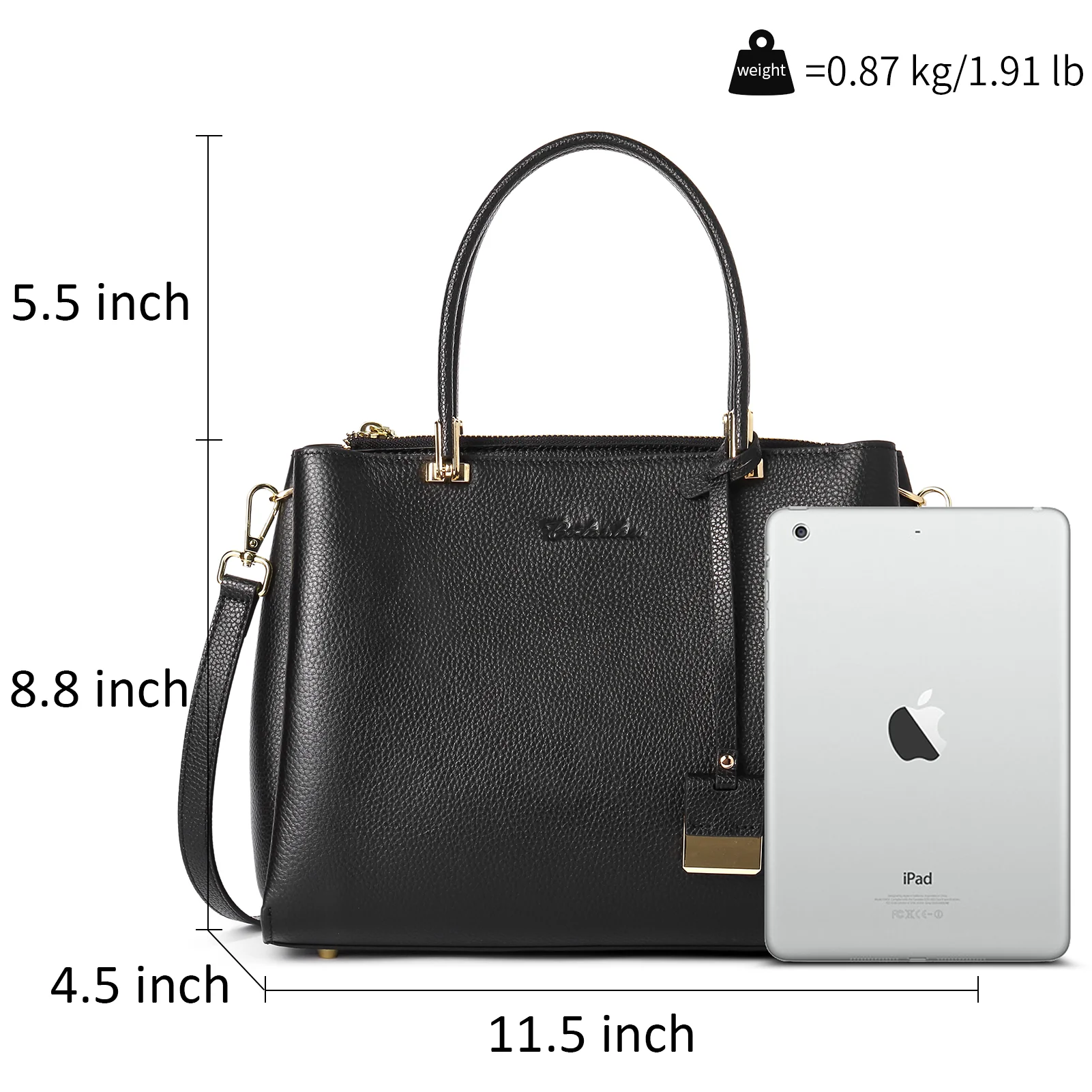 Cruze Designer Soft Leather Handbag: Timeless Style - Image 5