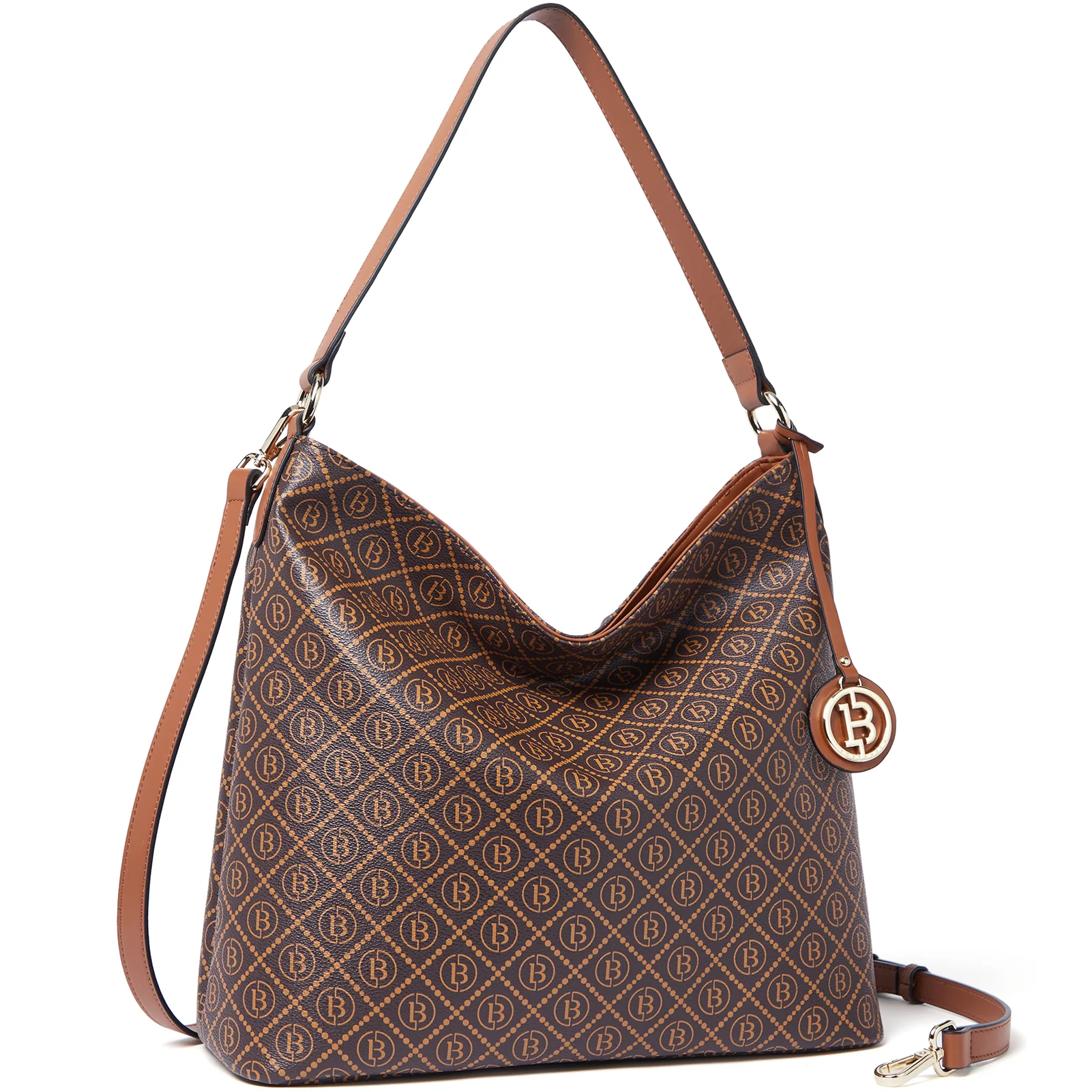 Kweli Durable Large Leather Hobo Shoulder Bag for Every Day Use - Image 10