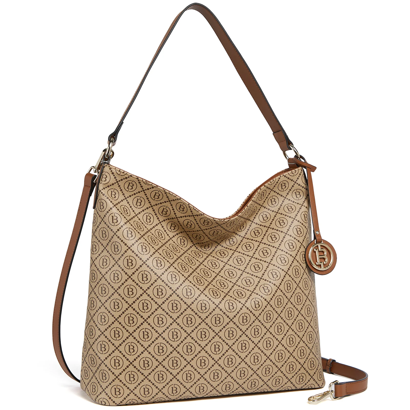 Kweli Durable Large Leather Hobo Shoulder Bag for Every Day Use - Image 18