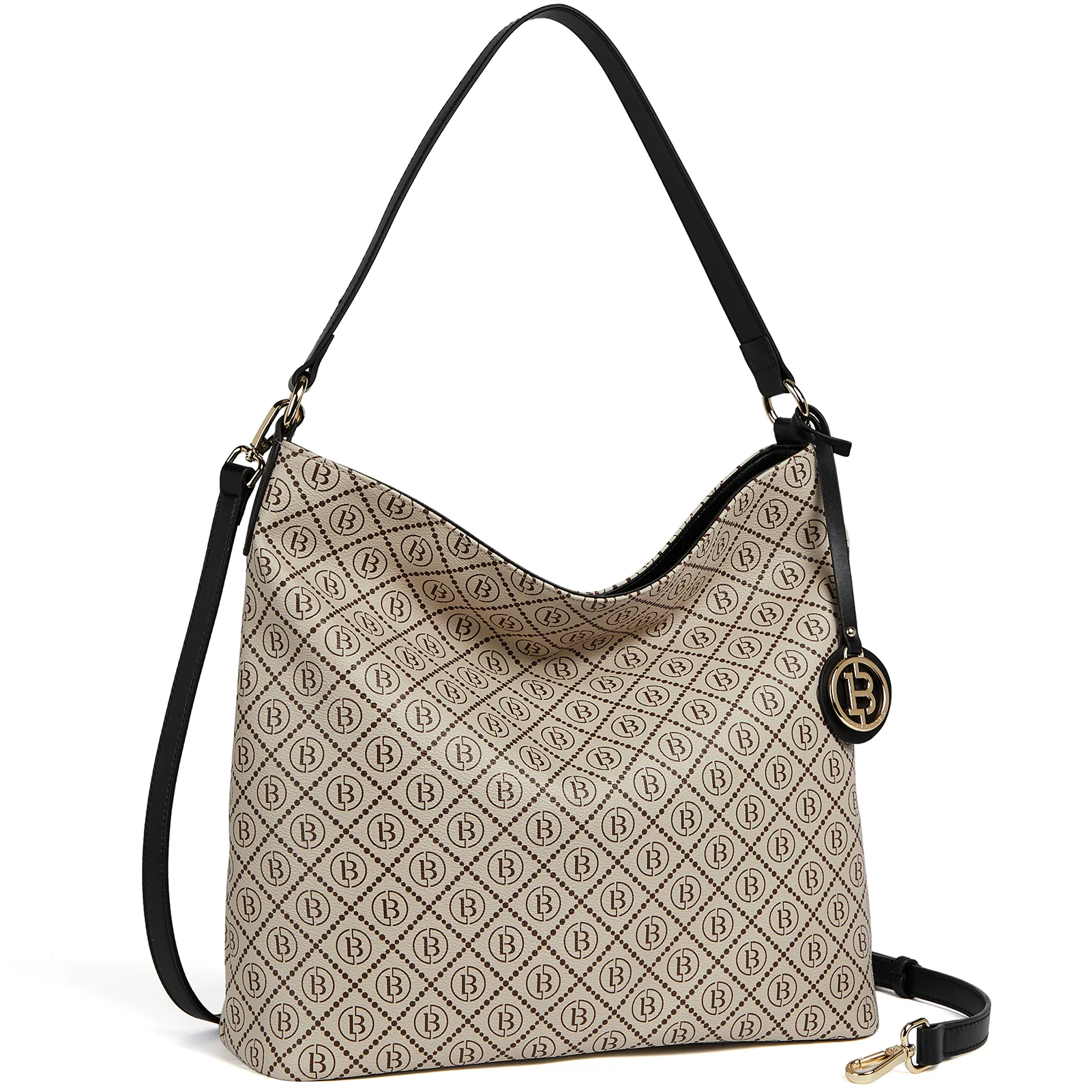 Kweli Durable Large Leather Hobo Shoulder Bag for Every Day Use - Image 2