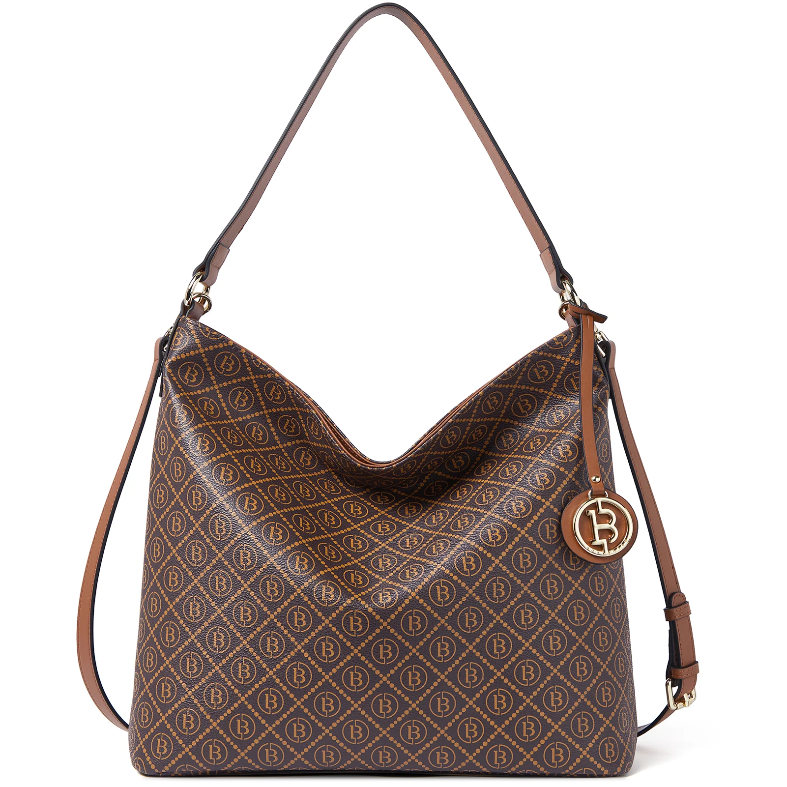 Kweli Durable Large Leather Hobo Shoulder Bag for Every Day Use - Image 9