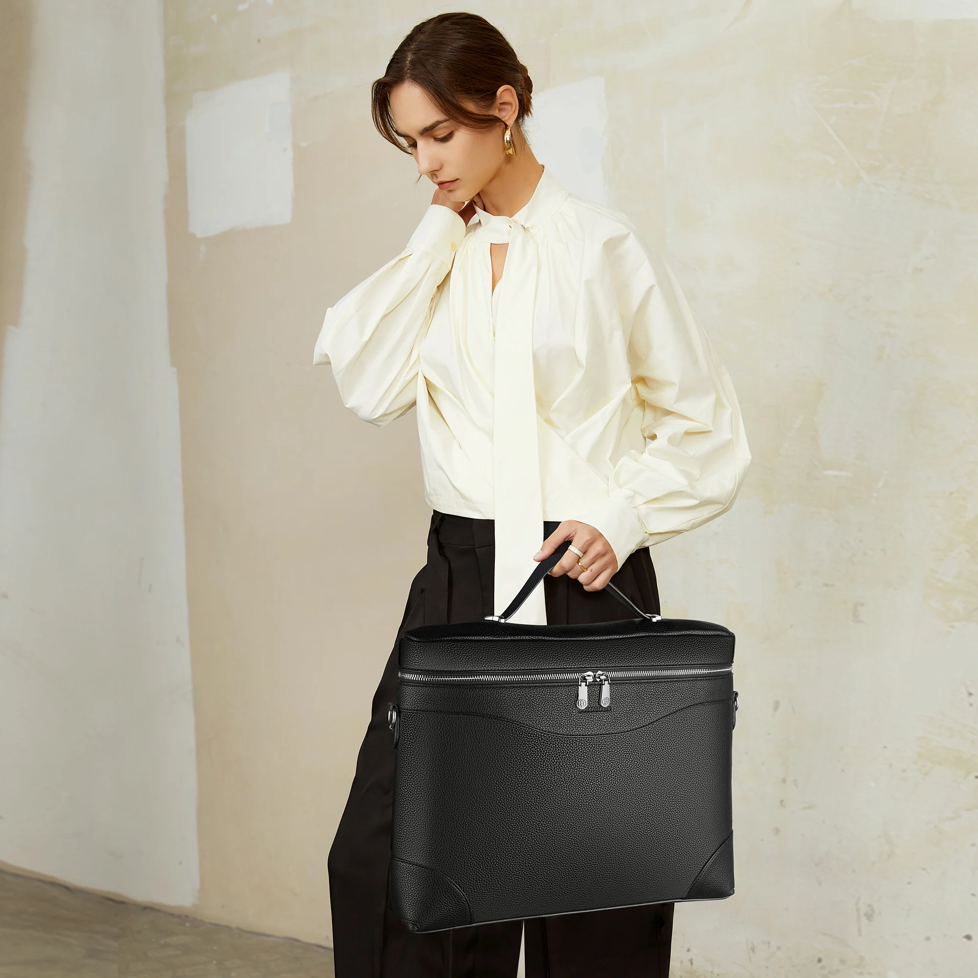 Elsa 16" Designer Briefcase Tote - Image 12